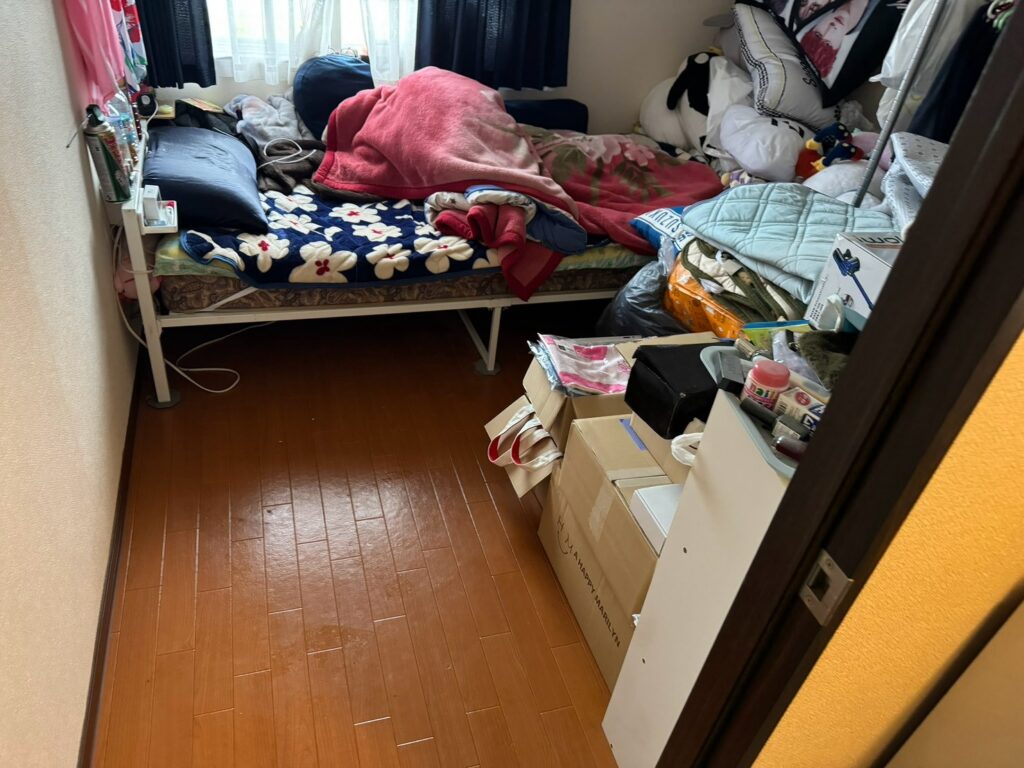 名古屋市守山区で退去にともなう不用品回収｜一人暮らしのベッド・家具を即日でお引取り